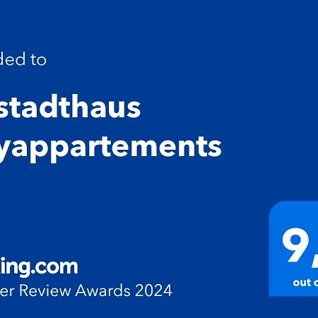 Appartement Altstadthaus Cityappartements
